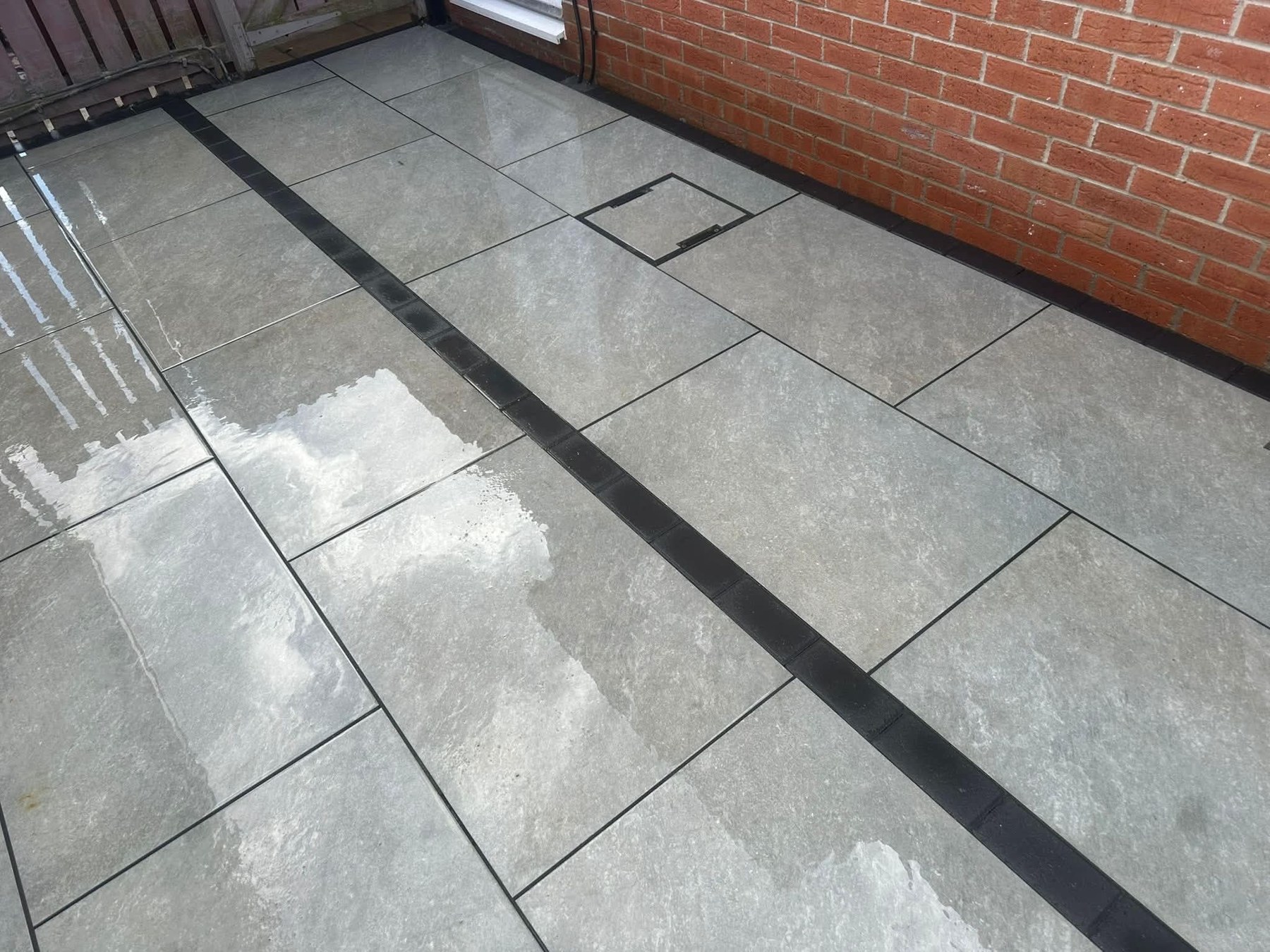 Paths and patios - moss-free and safe underfoot